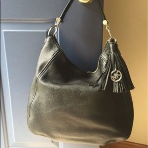Michael Kors Large Frances Leather Hobo, NWOT